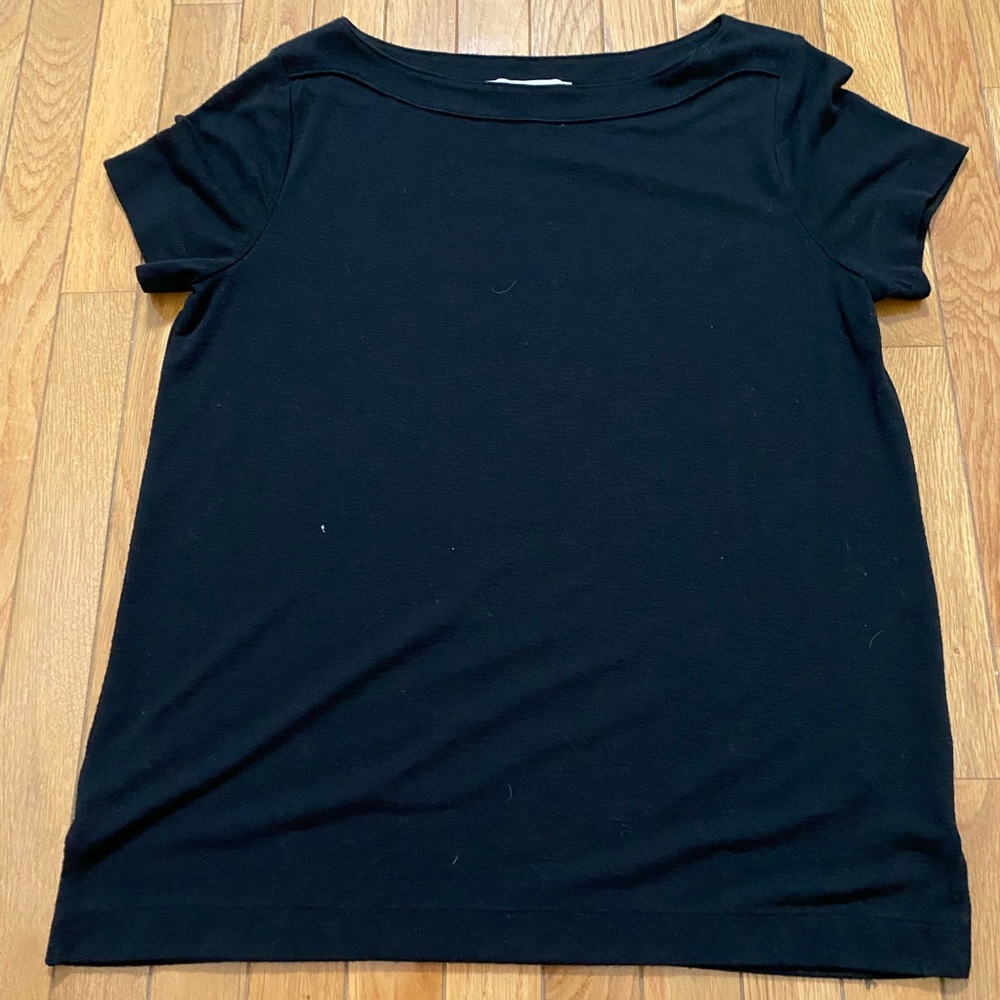 Loft scoop neck Cotton Blouse